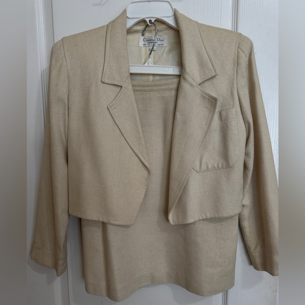 Dior Classic Cream Women's Blazer